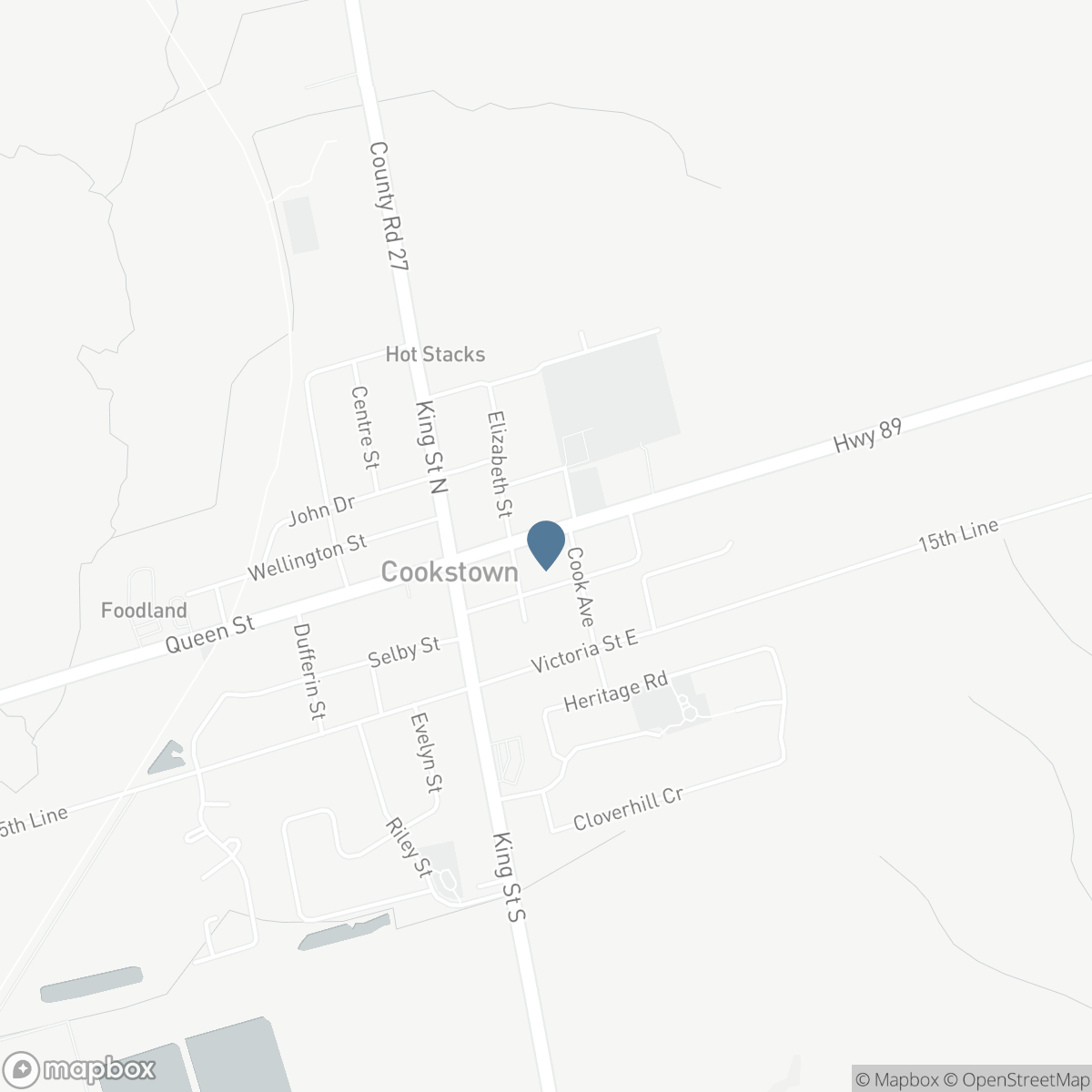 17 CHURCH STREET, Cookstown, Ontario L0L 1L0